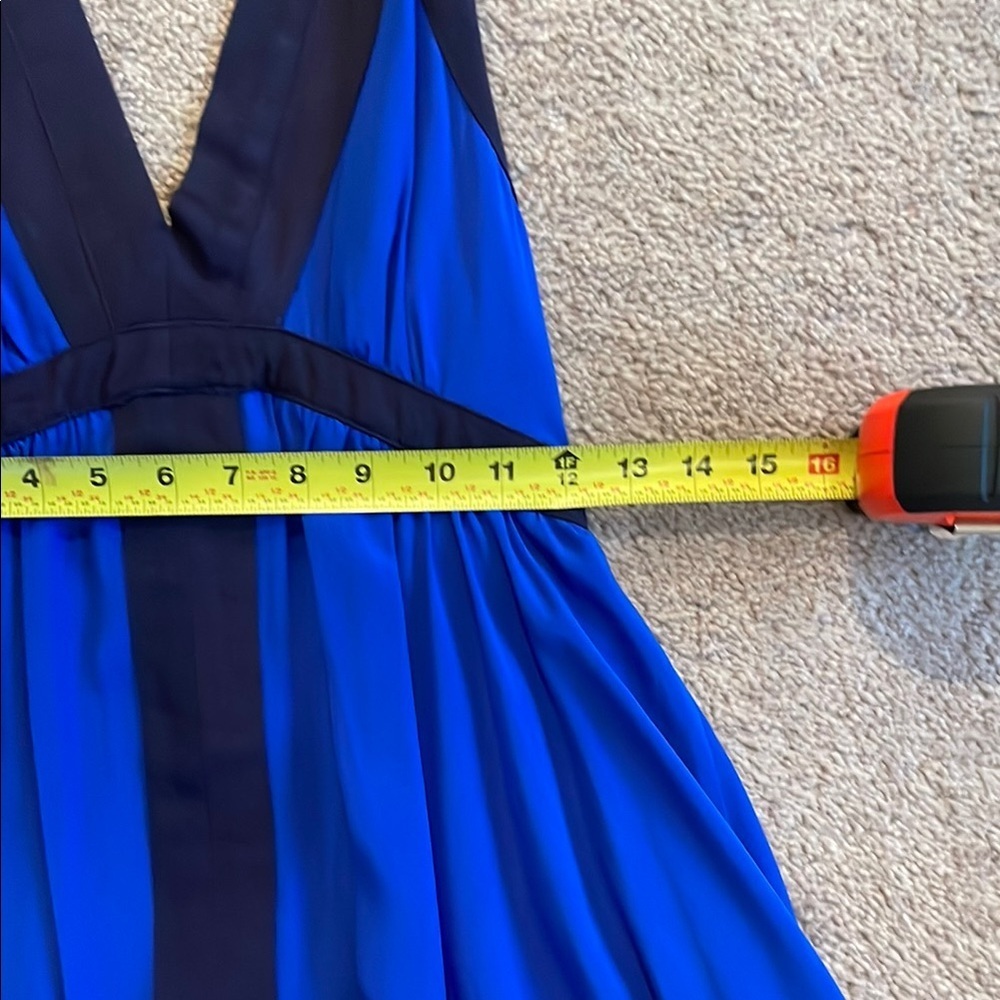 Maeve Blue V-Neck Sleeveless Sundress - Picture 4 of 6